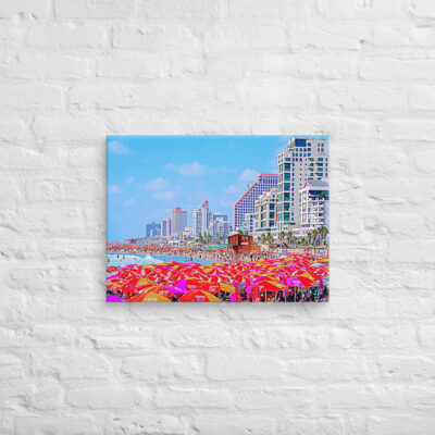 Canvas israel tel aviv 0004 18″×24″