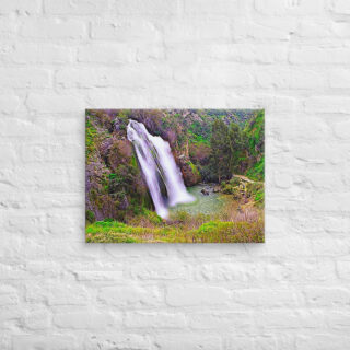 Canvas israel nahal ayun takhana waterfall 0001 18″×24″