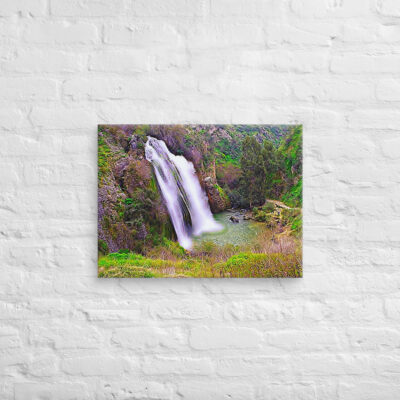 Canvas israel nahal ayun takhana waterfall 0001 18″×24″
