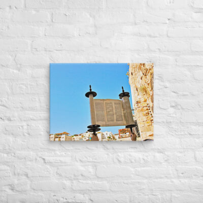 canvas-in-18x24-front-69018c29a713f.jpg Canvas kotel Torah Praying 0004 18″×24″
