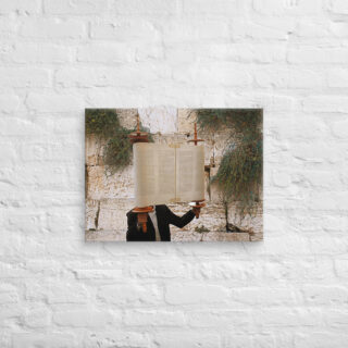 canvas-in-18x24-front-69018f002dbab.jpg Canvas kotel Torah Praying 0005 18″×24″