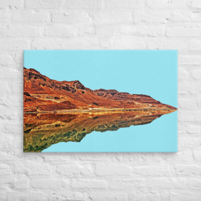 Canvas israel dead sea 0001 24″×36″
