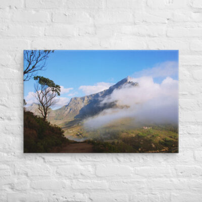 Canvas South Africa Cape Town Table Mountain 0001 24″×36″