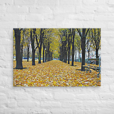 Canvas French Paris Foliage 004 24″×36″