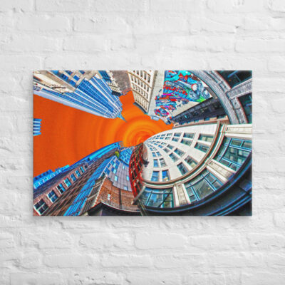 Canvas us 360 New York City Manhattan Empire State Building 0001 24″×36″