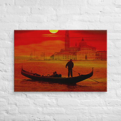 Canvas Italy Venice 0008 24″×36″