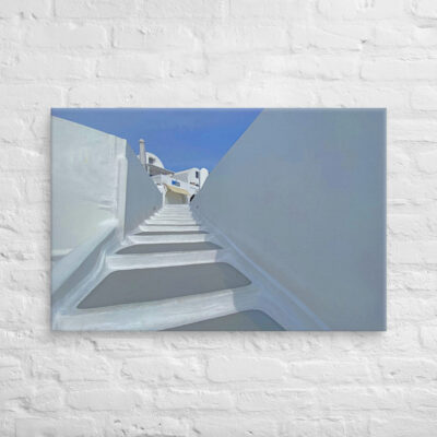Canvas Greece santorini oia 0013 24″×36″