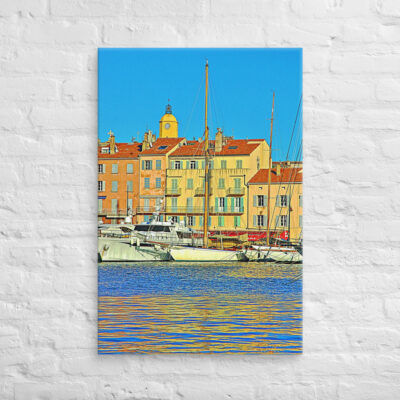 Canvas France St Tropez 0003 24″×36″