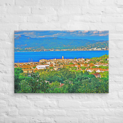 Canvas France St Tropez 0001 24″×36″