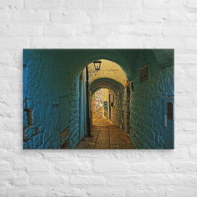 Canvas israel safed 0002 24″×36″