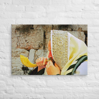 canvas-in-24x36-front-69018756578a9.jpg Canvas kotel blowing the shofar 0001 24″×36″