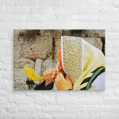 canvas-in-24x36-front-69018756578a9.jpg Canvas kotel blowing the shofar 0001 24″×36″