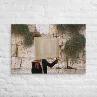 canvas-in-24x36-front-69018f1f8f9b0.jpg Canvas kotel Torah Praying 0005 24″×36″