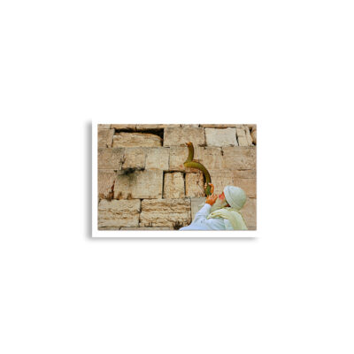 Poster print kotel blowing the shofar 0003 A2 (42×59.4 cm)