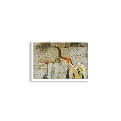 enhanced-matte-paper-poster-cm-a2-42x59.4-cm-front-68dd5353e721b.jpg Poster print kotel blowing the shofar 0002 A2 (42×59.4 cm)