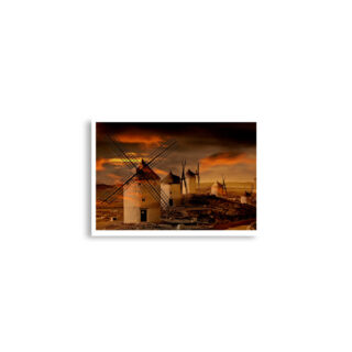enhanced-matte-paper-poster-cm-a2-42x59.4-cm-front-68dd672f449b5.jpg Poster print spain  la mancha windmills  sunset 0001x (42×59.4 cm)