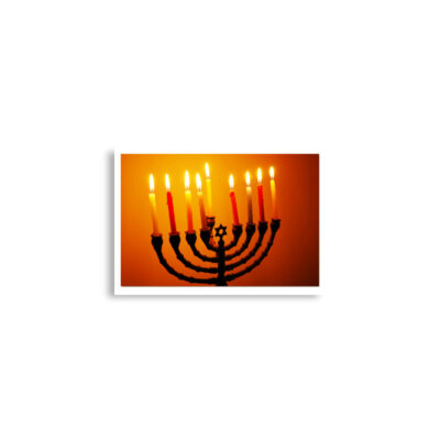 Poster print Hanukkah 0001 (42×59.4 cm)