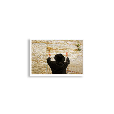 enhanced-matte-paper-poster-cm-a2-42x59.4-cm-front-68dee19bc343c.jpg Poster print kotel man praying 0001 (42×59.4 cm)