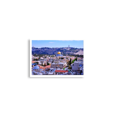 Poster print jerusalem old city view 0003 (42×59.4 cm)