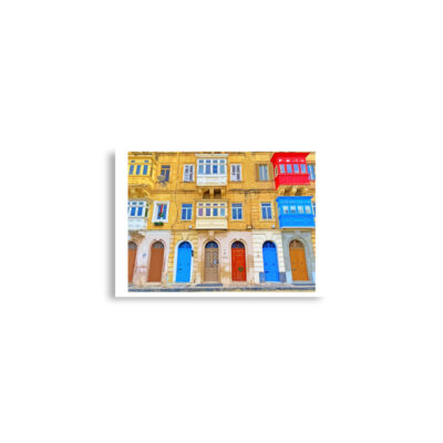 Poster print  Malta Valletta 0002x (42×59.4 cm)