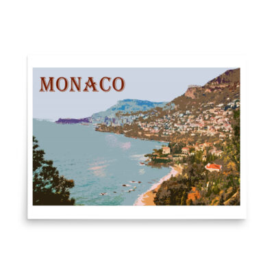 Poster monaco monte carlo 0002 18″×24″