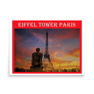 Poster eiffel tower paris 0002 18″×24″