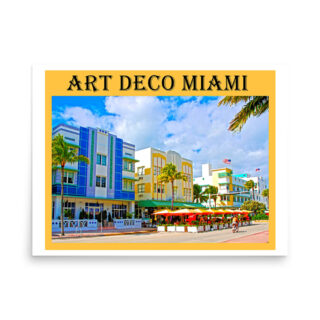 Poster art deco miami 0003 18″×24″