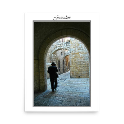Poster jerusalem 0129 18″×24″