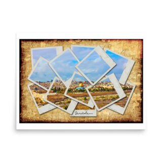Poster jerusalem 0051 18″×24″