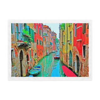 Indoor wall tapestry France Paris sunset 1  26″×36″