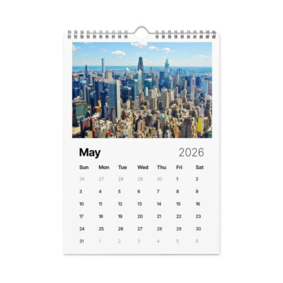 Wall calendar (2026) new york city manhattan skyline