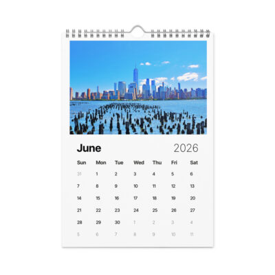 Wall calendar (2026) new york city manhattan skyline