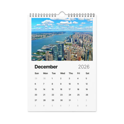 Wall calendar (2026) new york city manhattan skyline