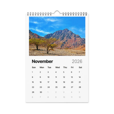 Wall calendar (2026) israel vista