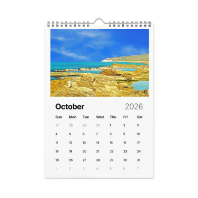 Wall calendar (2026) israel vista