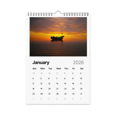 Wall calendar (2026) israel vista