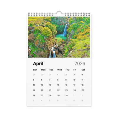 Wall calendar (2026) israel vista