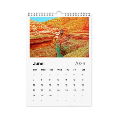 Wall calendar (2026) israel vista