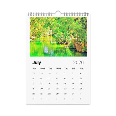 Wall calendar (2026) israel vista