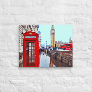Canvas England London 0005 16″×20″