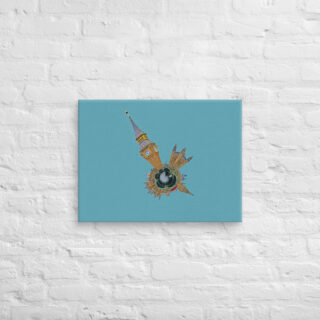Canvas 360 England London 0002 18″×24″