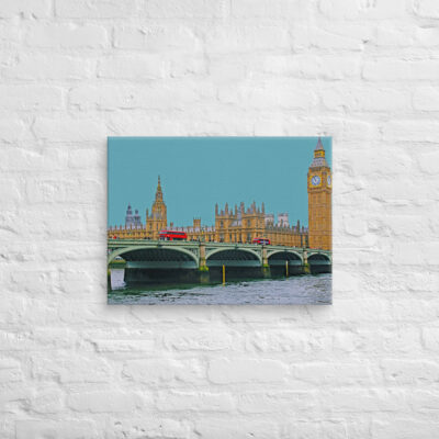 Canvas England London 0002 18″×24″