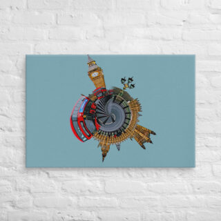 Canvas 360 England London 0001 24″×36″