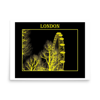 Poster London 0009 18″×24″