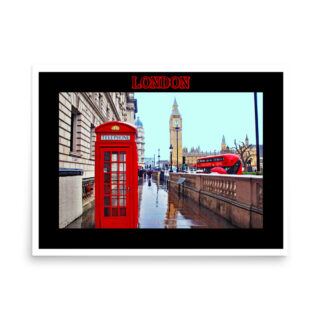 Poster London 0006 18″×24″