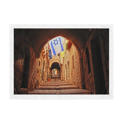 Indoor wall tapestry Jerusalem Old City Jewish Quarter 2  26″×36″