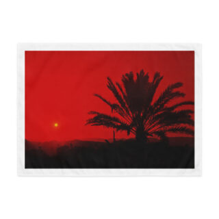 Indoor wall tapestry Israel Negev Sunset 1  26″×36″