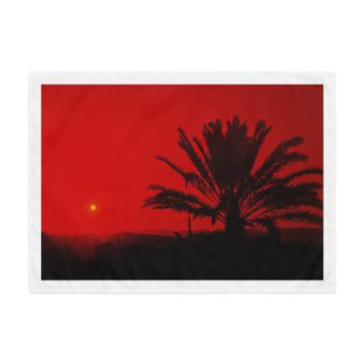 Indoor wall tapestry Israel Negev Sunset 1  26″×36″