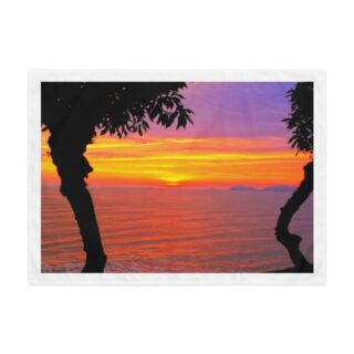 Indoor wall tapestry Peru Lima Sunset 1  26″×36″