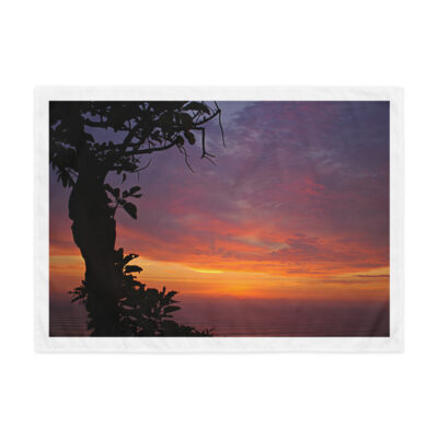 Indoor wall tapestry Peru Lima Sunset 2  26″×36″